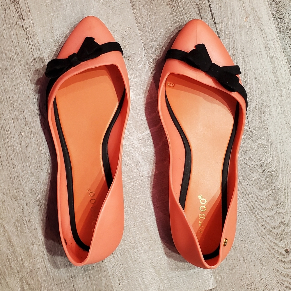 Bamboo Sweetest Jelly Shoes Ballet Flats Size 8